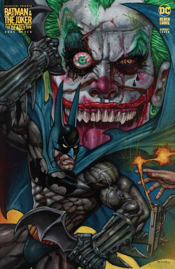 Batman & The Joker: The Deadly Duo #7
Cover B Simon Bisley Batman & Joker Variant