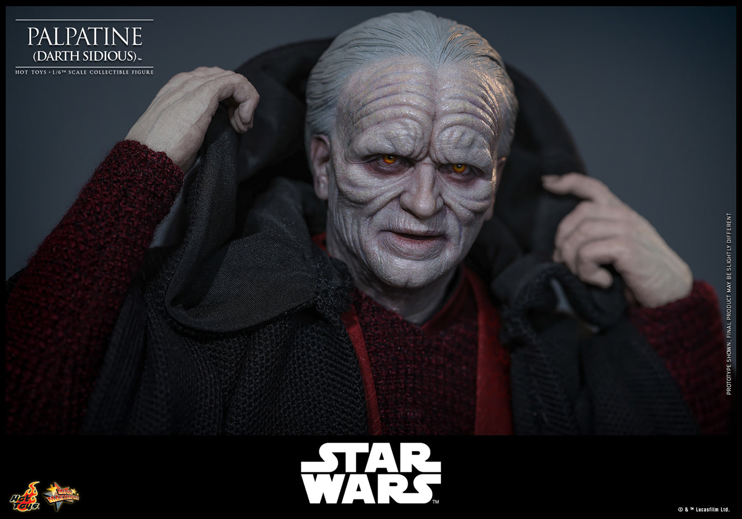 (Pre-Order) Palpatine (Darth Sidious) 1:6 Figure Hot Toy