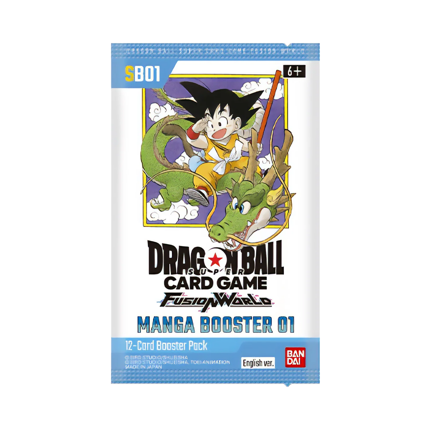 DRAGON BALL SUPER TCG: FUSION WORLD MANGA BOOSTER (SB01)