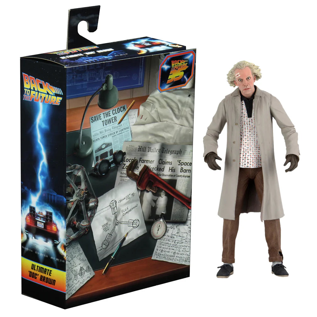 BACK TO THE FUTURE DOC BROWN ULTIMATE 7IN AF
