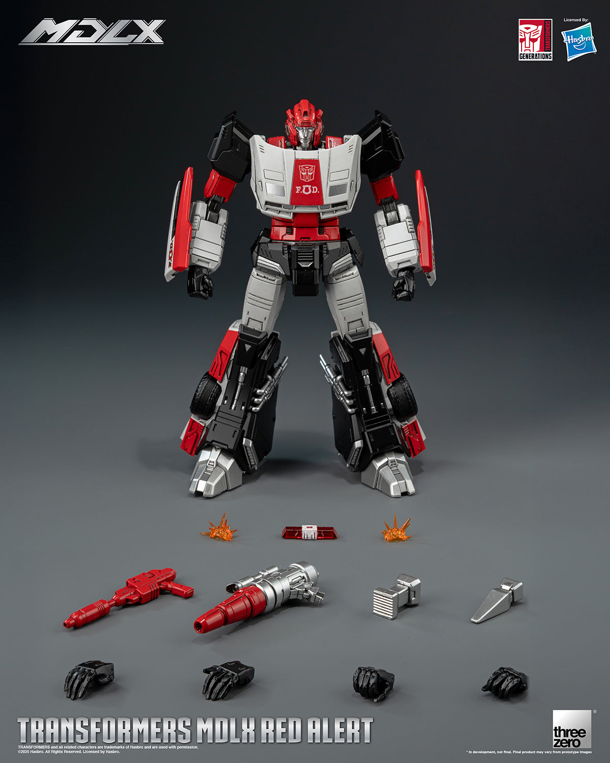 (Pre-Order) Red Alert MDLX Action Figure by threezero