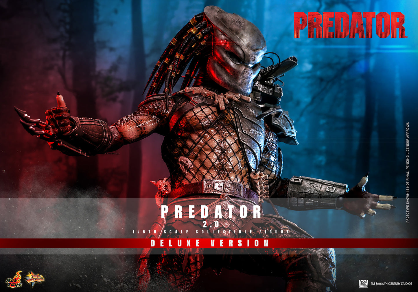 (Pre-Order) Predator (2.0) Deluxe Version 1:6 Scale (HOT TOYS)