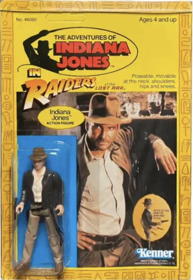Indiana Jones Raiders of the Lost Ark Kenner Figure