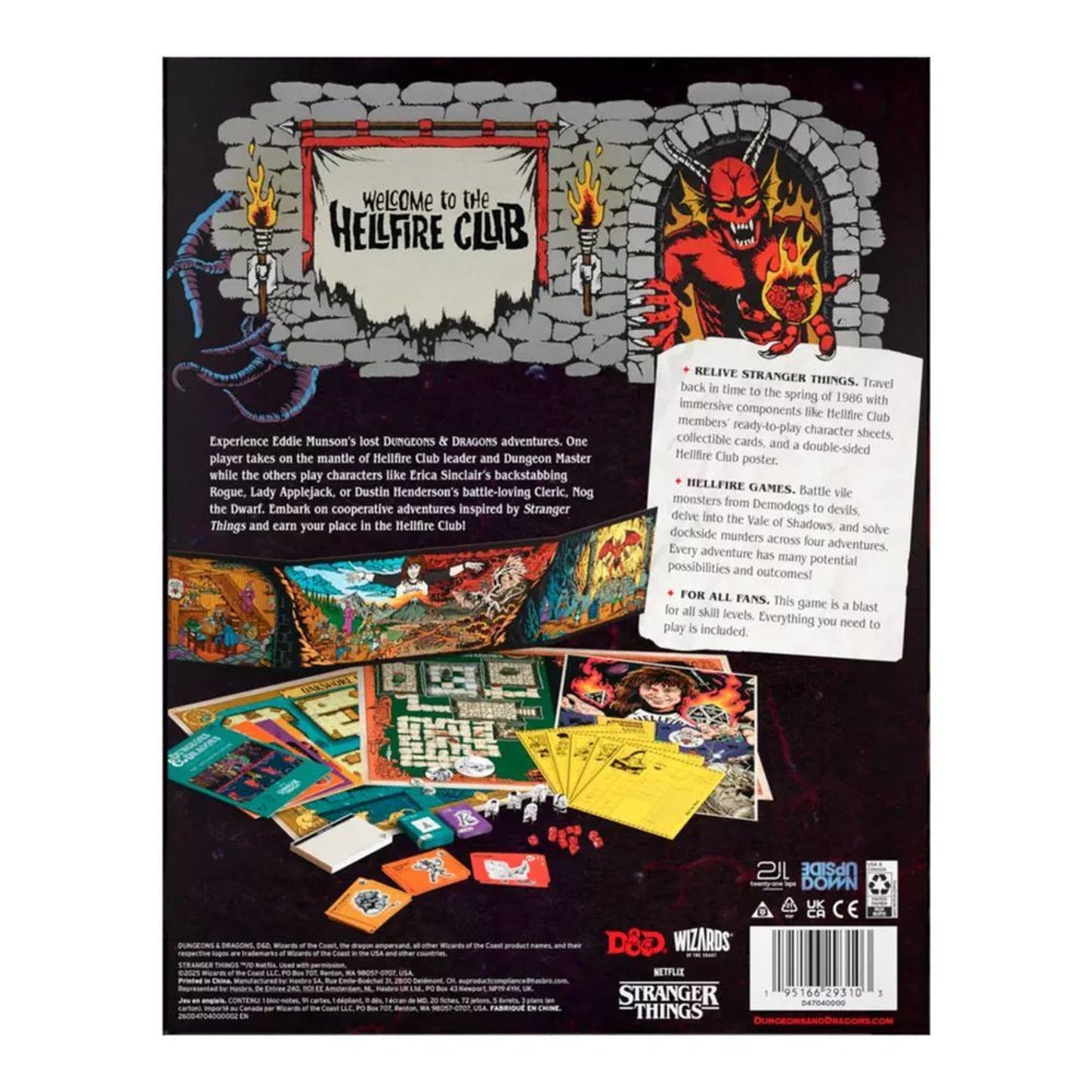Dungeons & Dragons RPG: Stranger Things - Welcome to the Hellfire Club