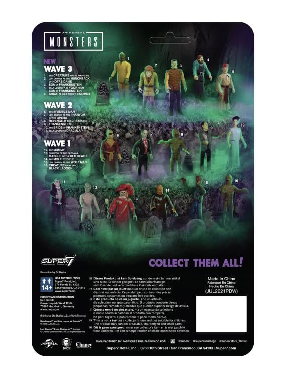 UNIVERSAL MONSTERS HUNCHBACK OF NOTRE DAME REACTION FIG