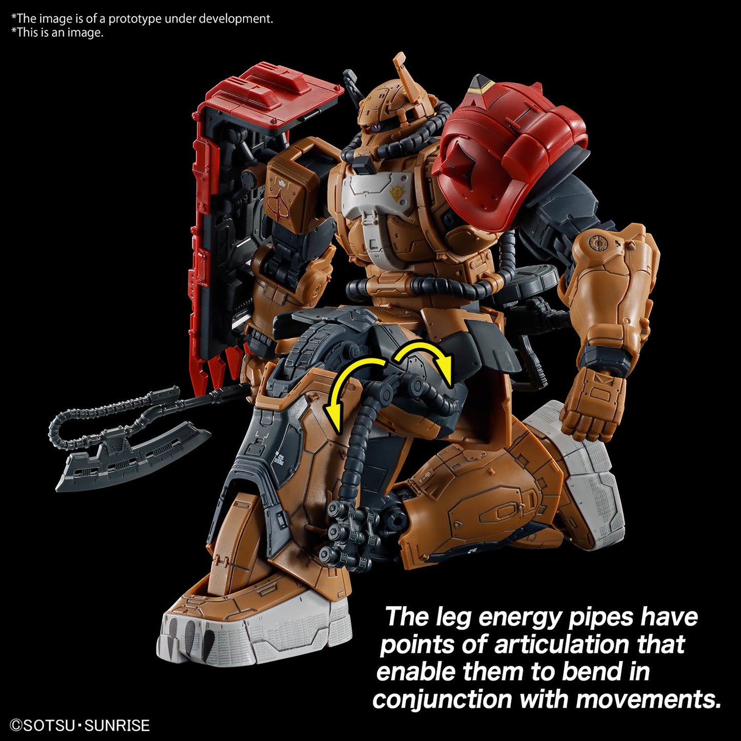 Gundam Requiem Vengeance Zaku F Type Solari Hg 1/144 Model Kit