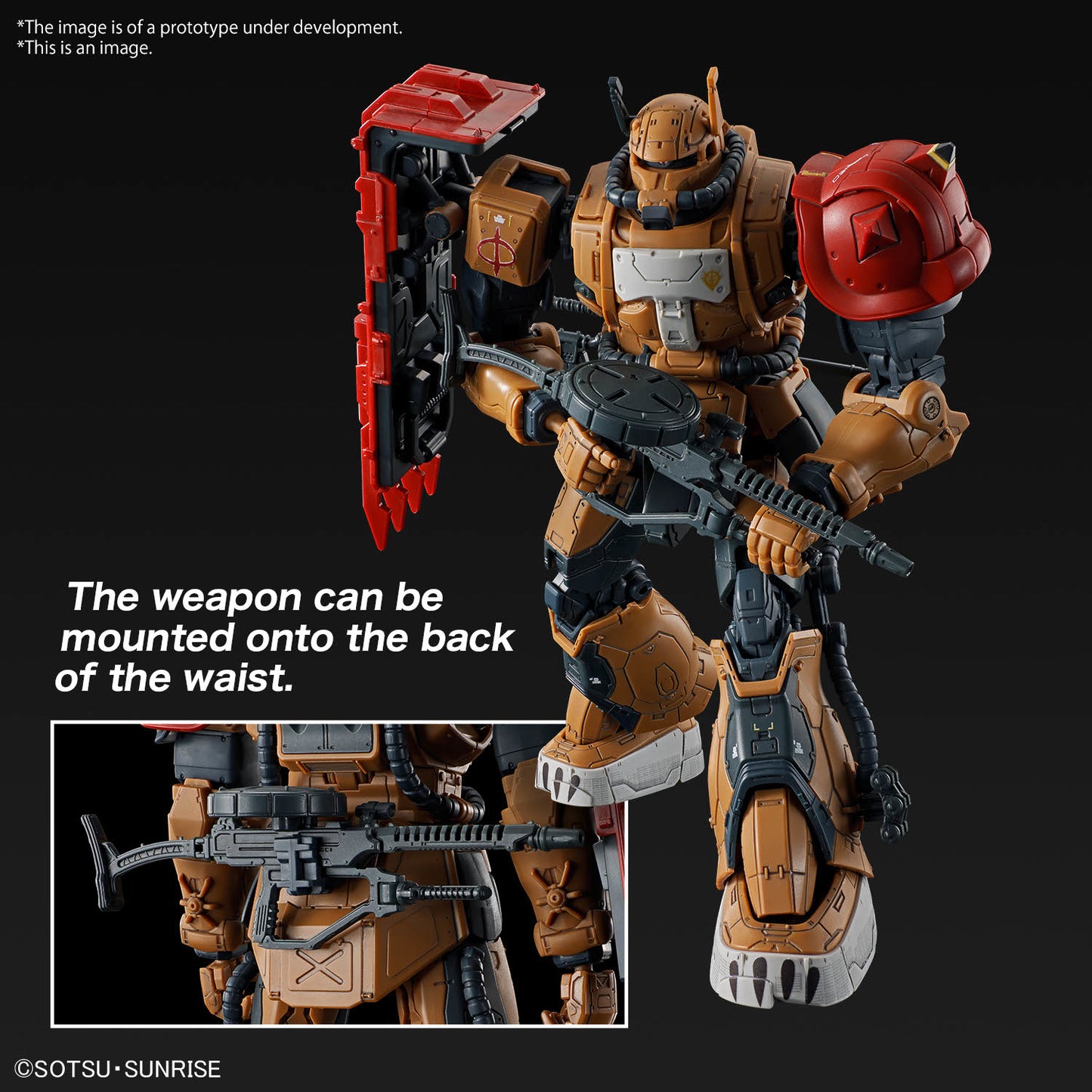 Gundam Requiem Vengeance Zaku F Type Solari Hg 1/144 Model Kit