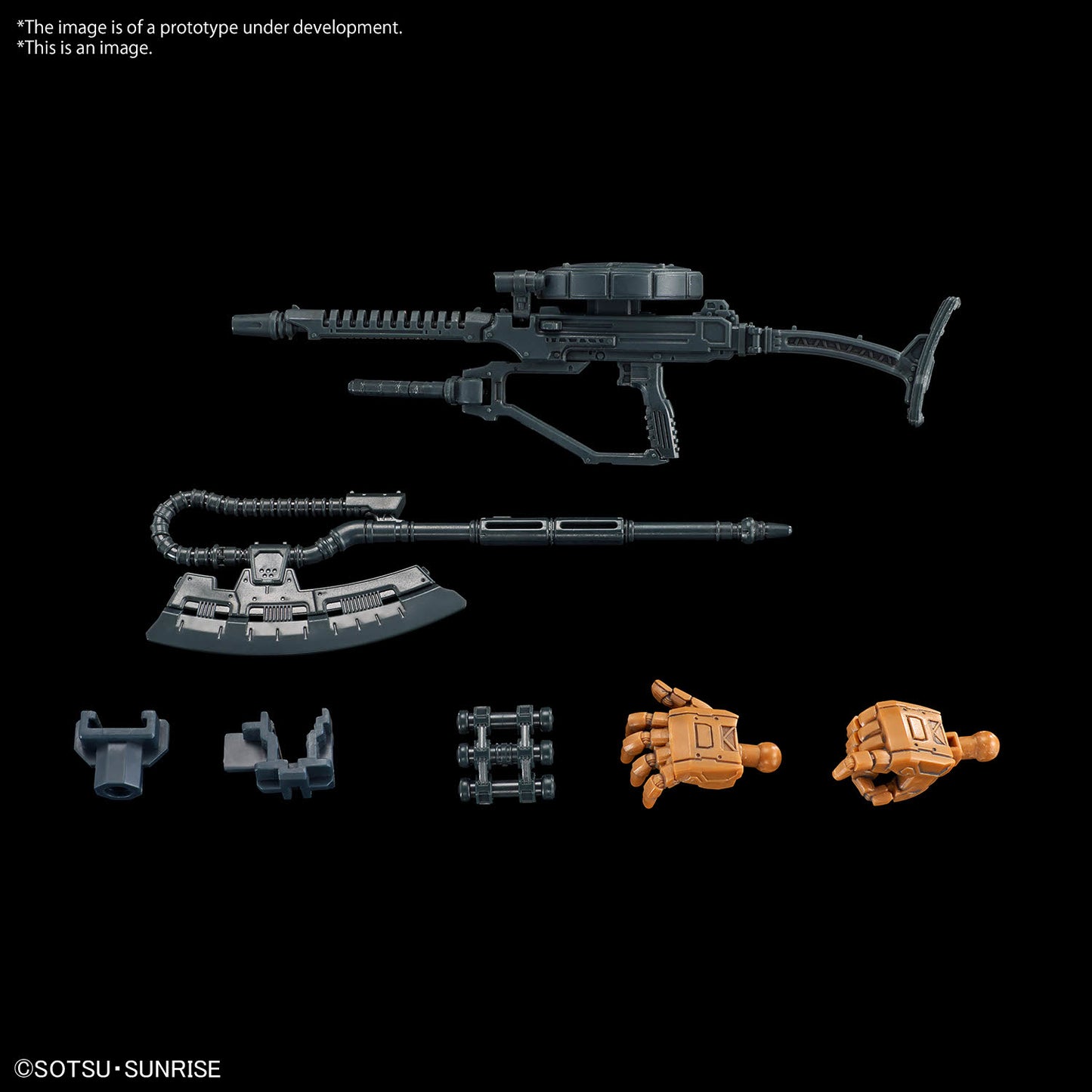 Gundam Requiem Vengeance Zaku F Type Solari Hg 1/144 Model Kit