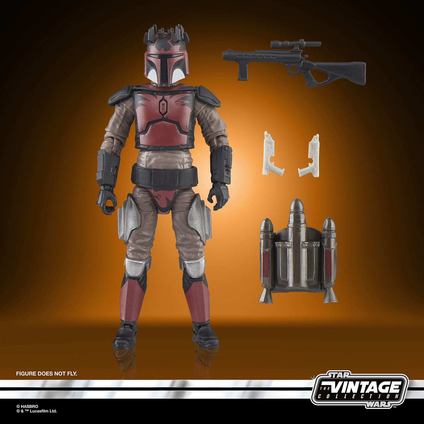 SW VINTAGE 3-3/4IN AHSOKA MAND SUPER COMMANDO AF