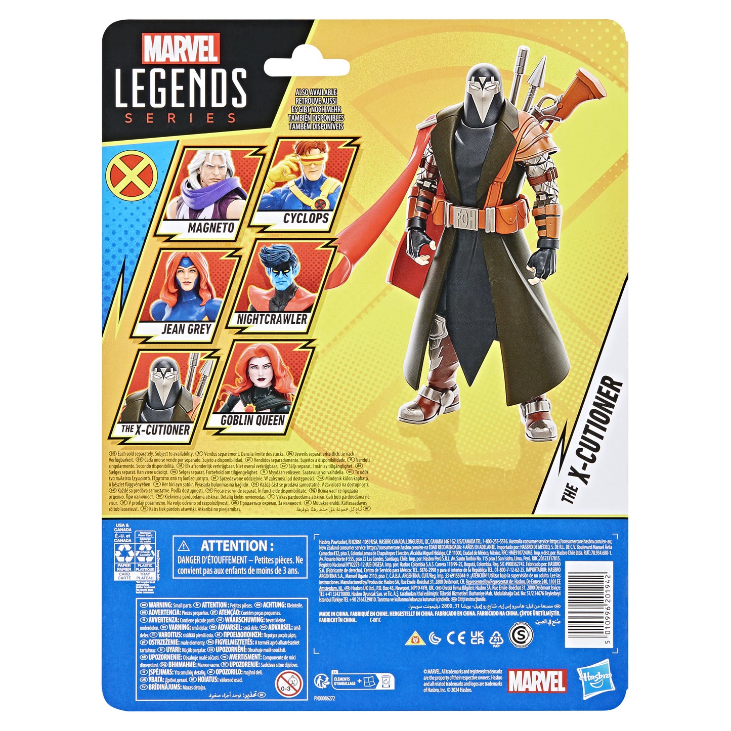 X-MEN 97 LEGENDS 6IN X-CUTIONER AF (Net) (C: 1-1-2)