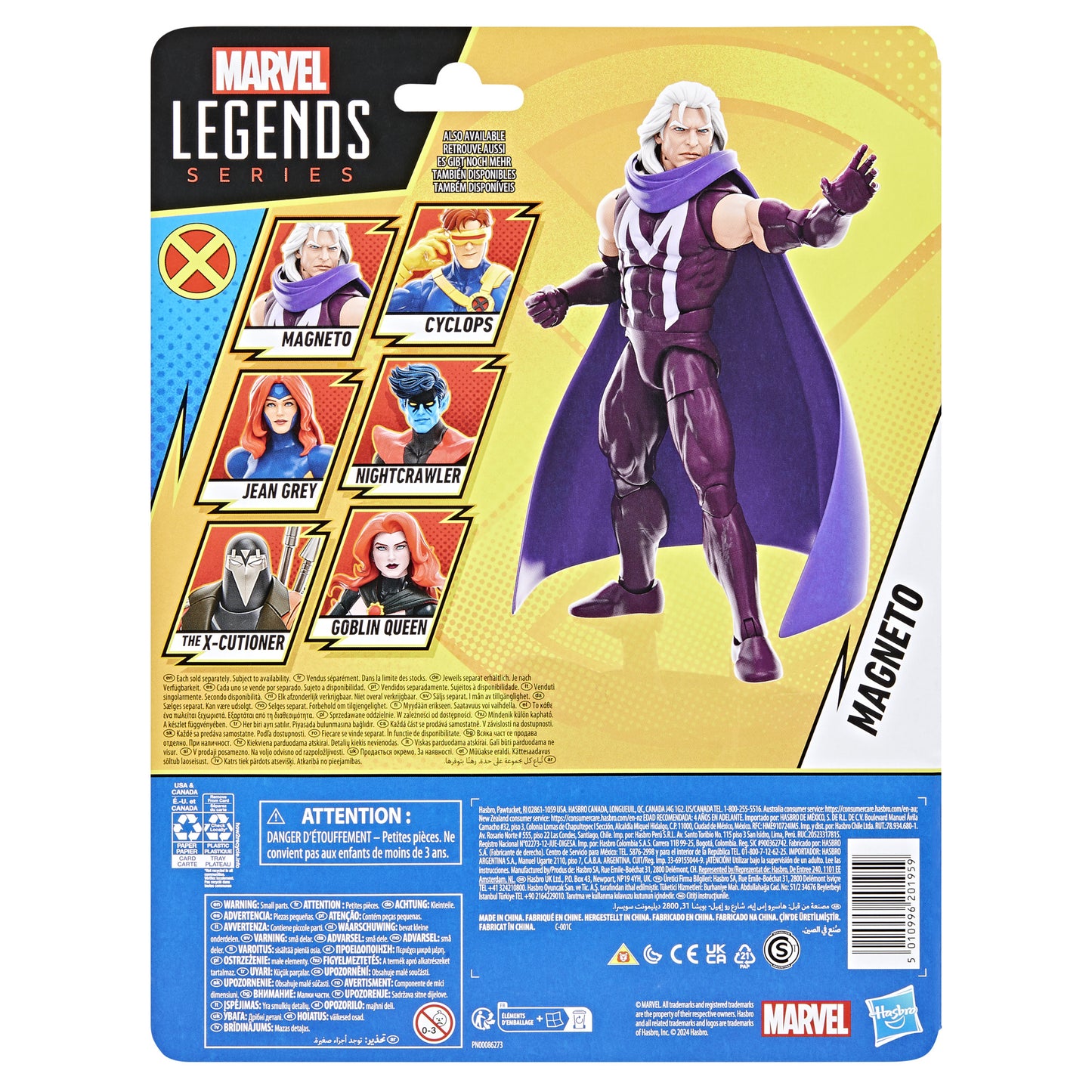 X-MEN 97 LEGENDS 6IN MAGNETO AF (Net) (C: 1-1-2)
