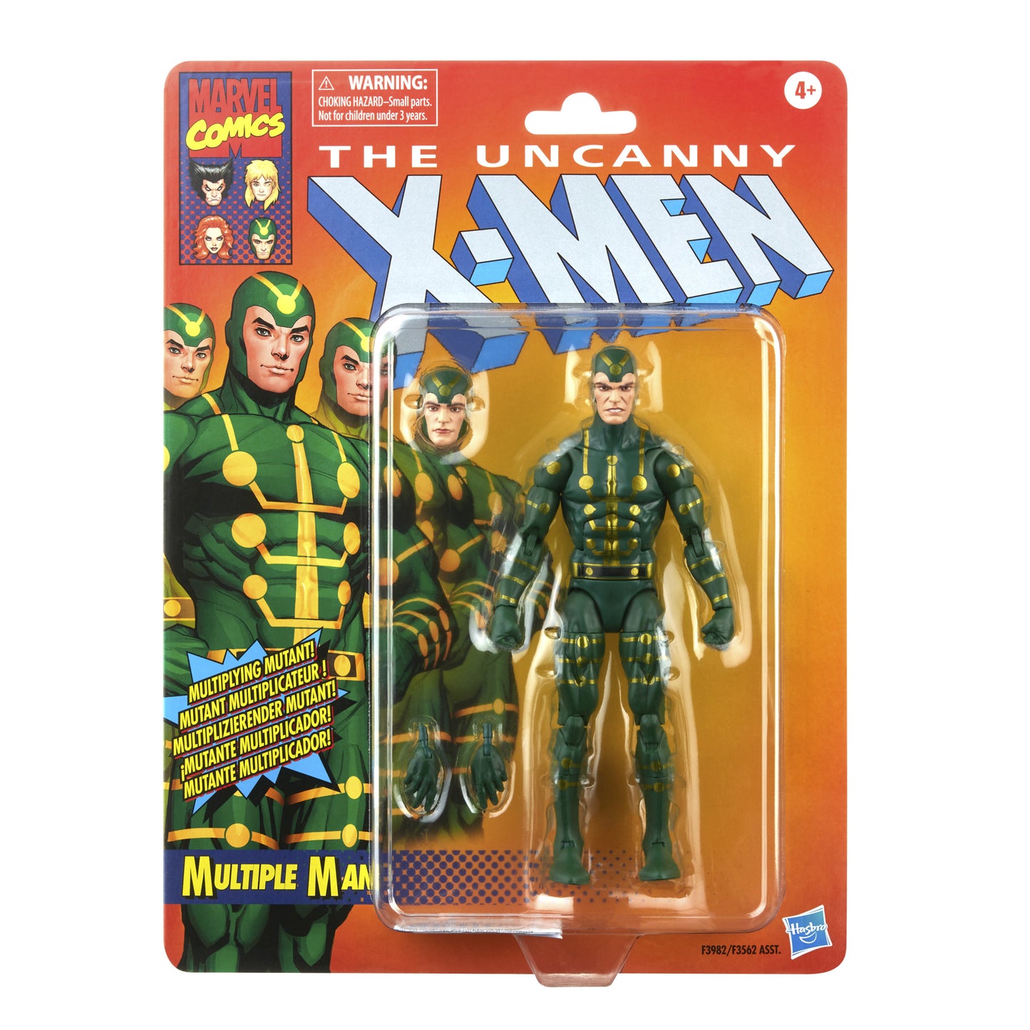 MARVEL LEGENDS VINTAGE MULTIPLE MAN 6IN AF CS (Net) (C: 1-1-