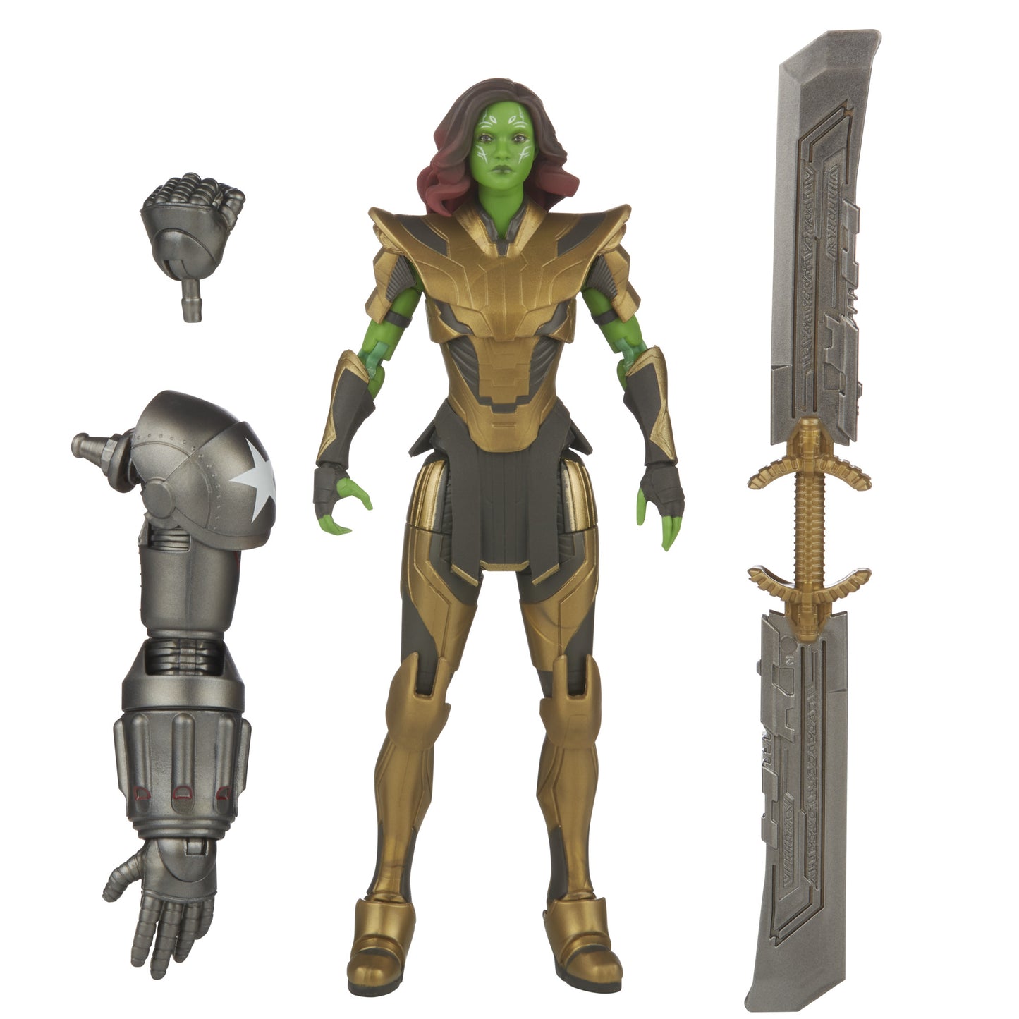 MARVEL DISNEY PLUS LEGENDS 6IN WARRIOR GAMORA AF