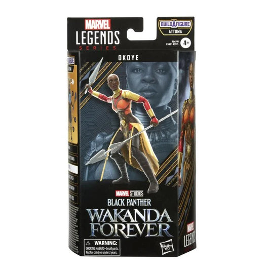 Black Panther: Wakanda Forever Marvel Legends Okoye Action Figure (Attuma BAF)