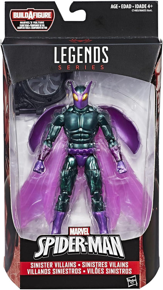 Marvel Legends Spider-Man Beetle Action Figure (Build Vulture's Flight Gear), 6 Inches