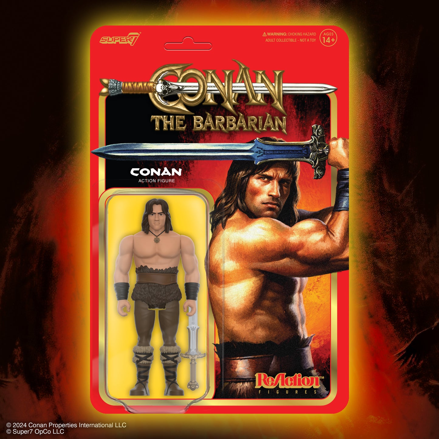 Conan The Barbarian Reaction Conan Resurrected Action Figure
