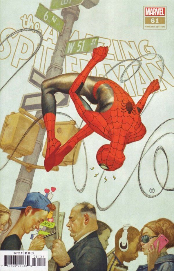 The Amazing Spider-Man #61
1:25 Julian Totino Tedesco Variant