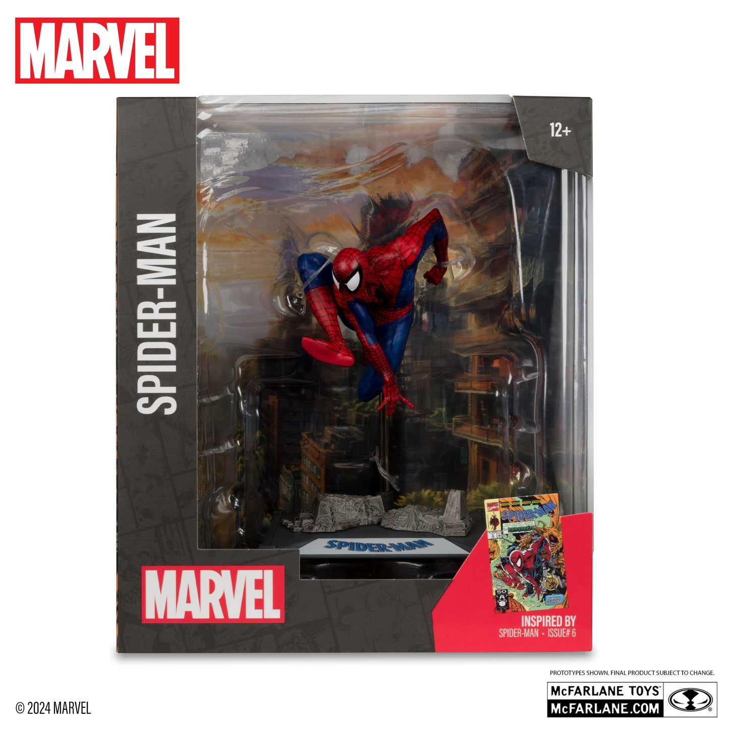 McFarlane Marvel Wv1 Spider-Man #6 1/10 Scale Figure