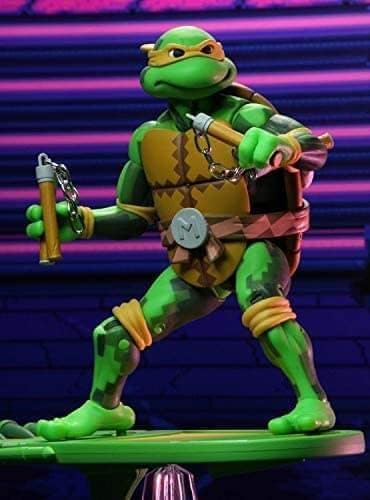 NECA Teenage Mutant Ninja Turtles: Turtles in Time - 7" Scale Action Figure - Michelangelo