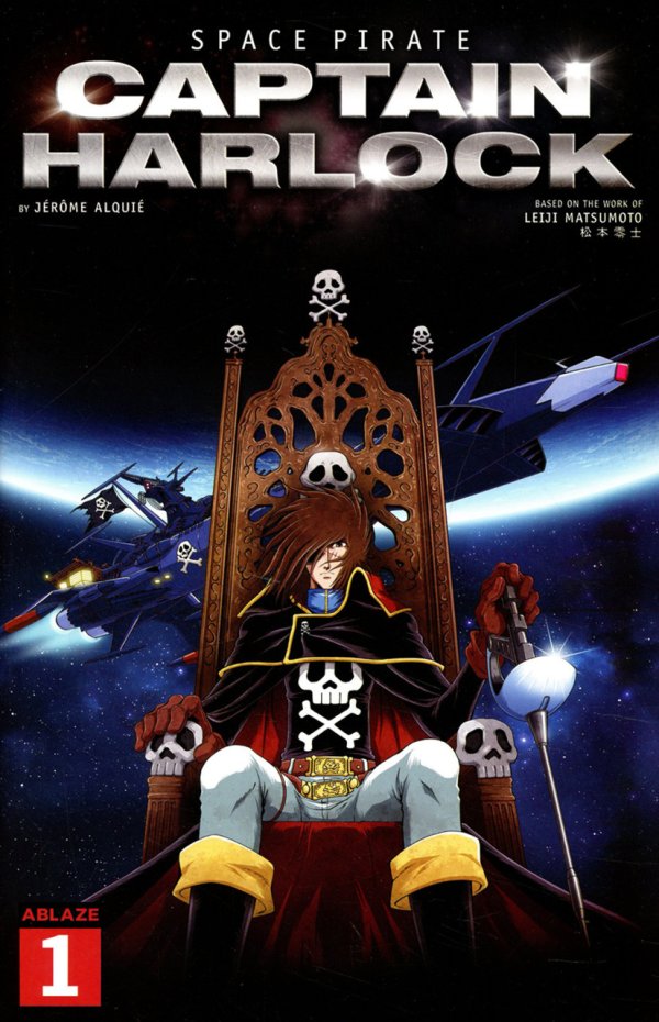 Space Pirate Captain Harlock #1
Cover G Alquie Variant