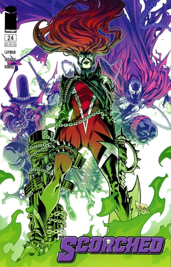 The Scorched #24 Main Cover