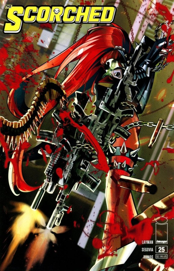 The Scorched #25 Main Cover