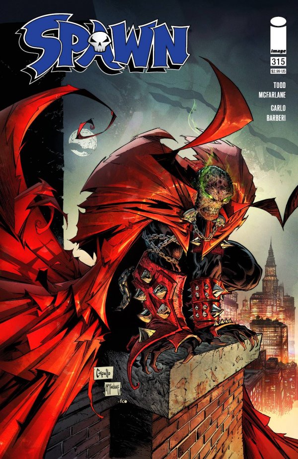 Spawn #315 Cover B Greg Capullo Variant