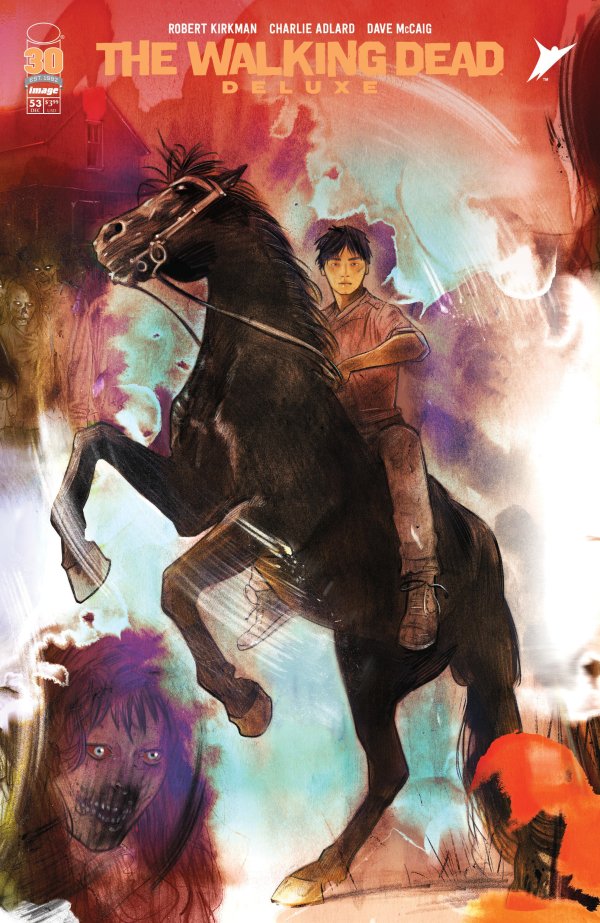The Walking Dead Deluxe #53 Cover C Tula Lotay Connecting Variant