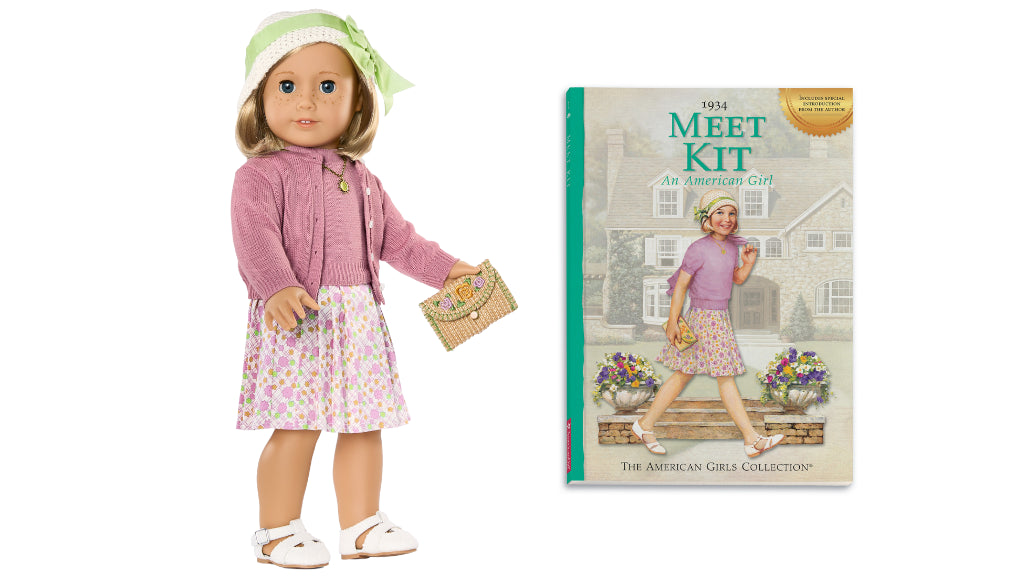 American Girl Kit Kittredge™ 18-inch Doll, Book & Accessories (Historical Characters)