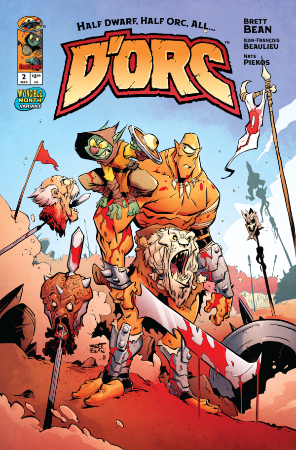 D'Orc #2 Cover C Brett Bean Invincible Team-Up Variant