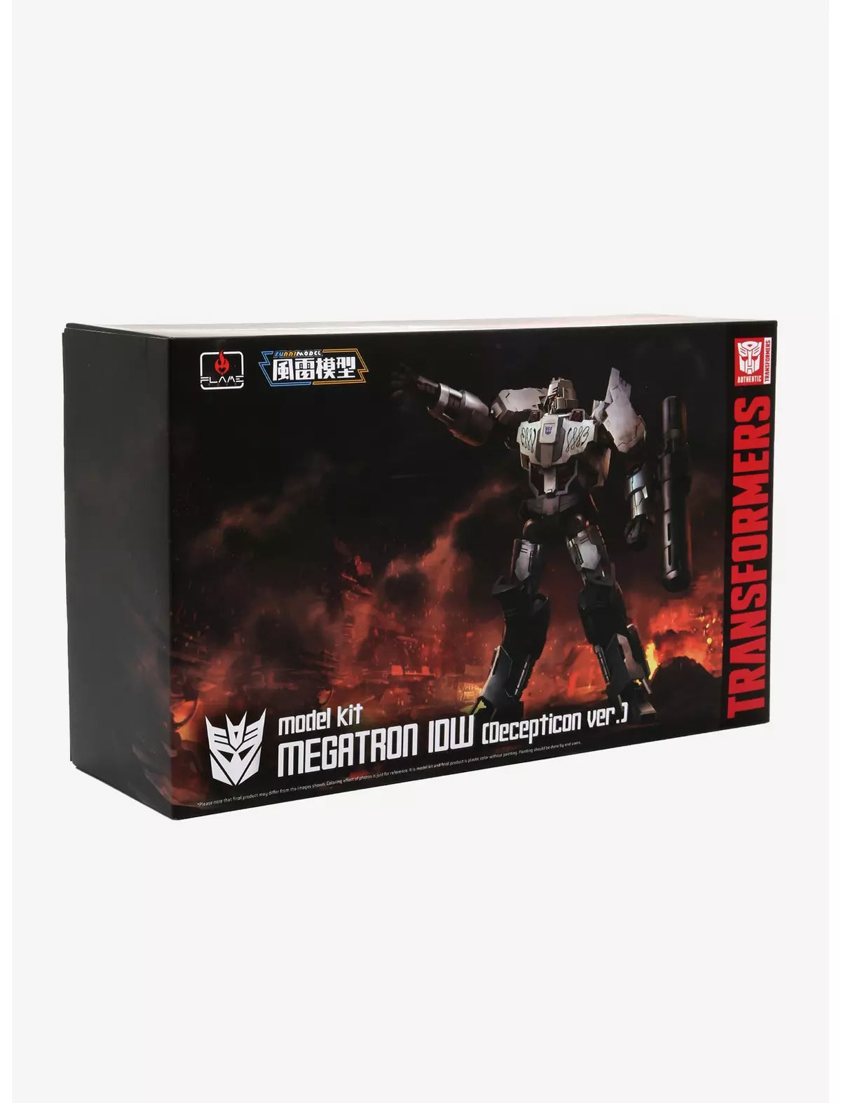 Flame Toys Transformers Furai 14 Megatron IDW (Decepticon Ver.) Model Kit