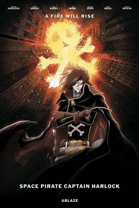 Space Pirate Captain Harlock #2
Cover D Jérôme Alquié The Dark Knight Rises Homage Variant