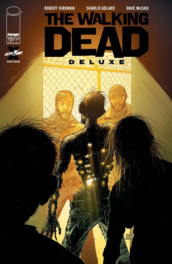 The Walking Dead Deluxe #13 Cover B Tony Moore Variant