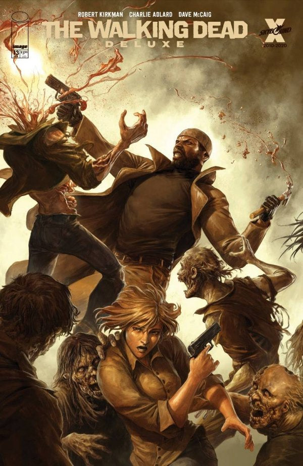 The Walking Dead Deluxe #13 Cover D Dave Rapoza Connecting Variant