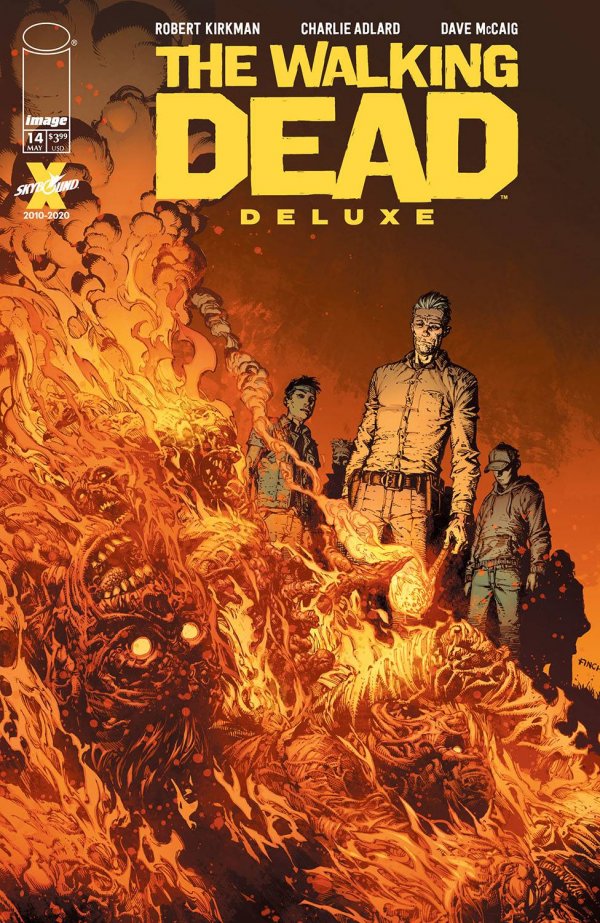 The Walking Dead Deluxe #14 Cover A Finch, McCaig