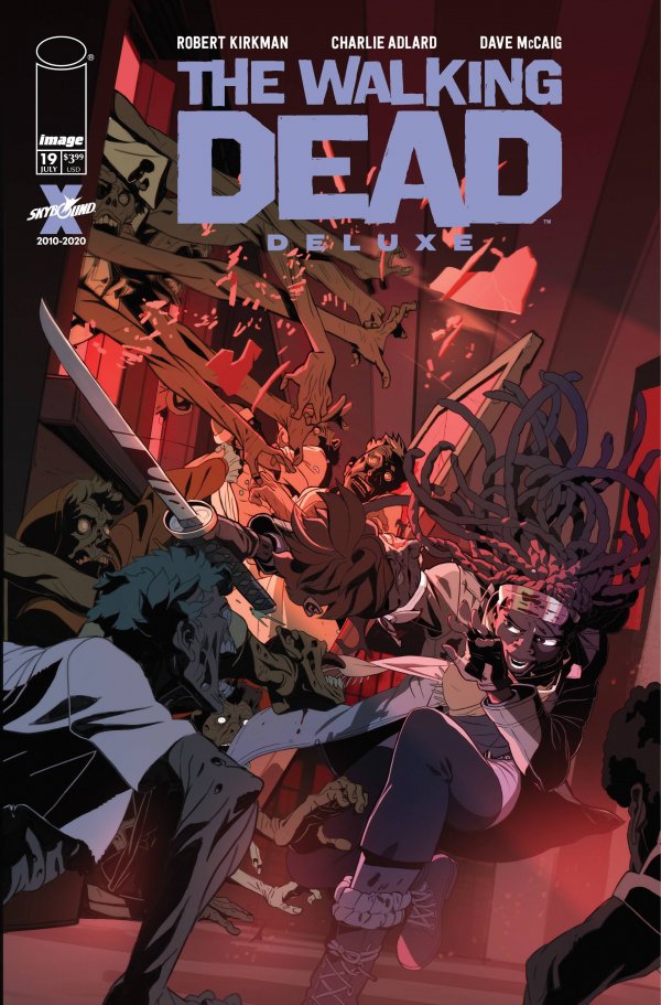 The Walking Dead Deluxe #19 Cover H Chase Conley Variant