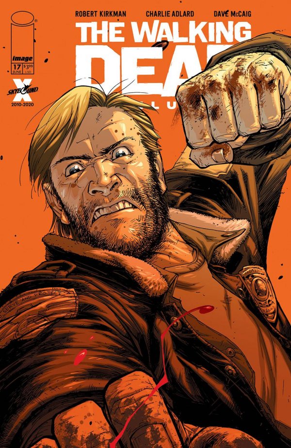 The Walking Dead Deluxe #17 Cover B Tony Moore Variant