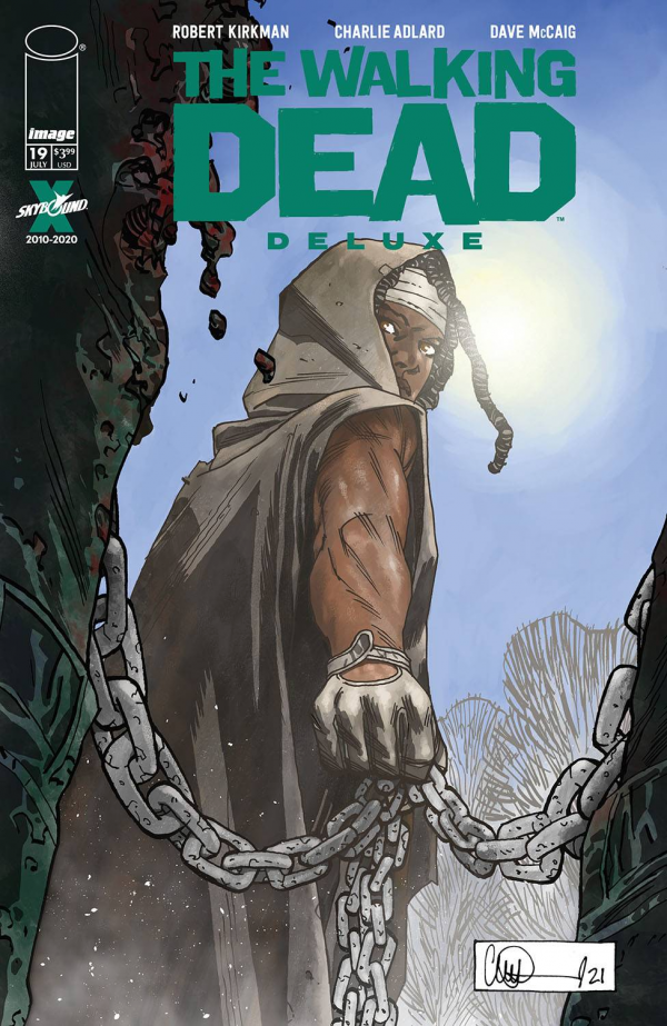 The Walking Dead Deluxe #19 Cover E Charlie Adlard Variant