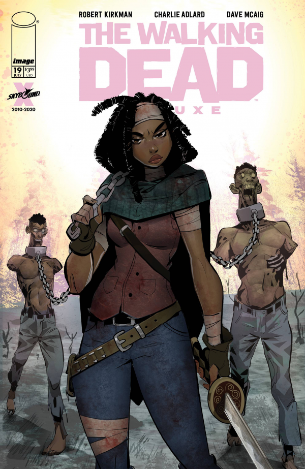 The Walking Dead Deluxe #19 Cover G Mel Milton Variant