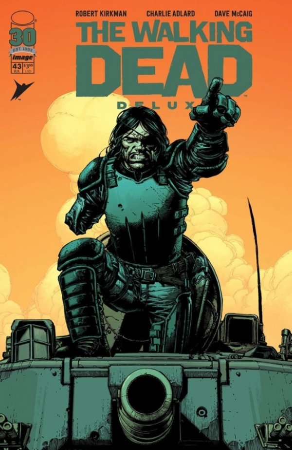 The Walking Dead Deluxe #43 Cover A Finch, McCaig