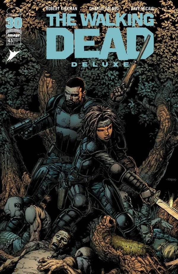 The Walking Dead Deluxe #45 Cover A Finch, McCaig