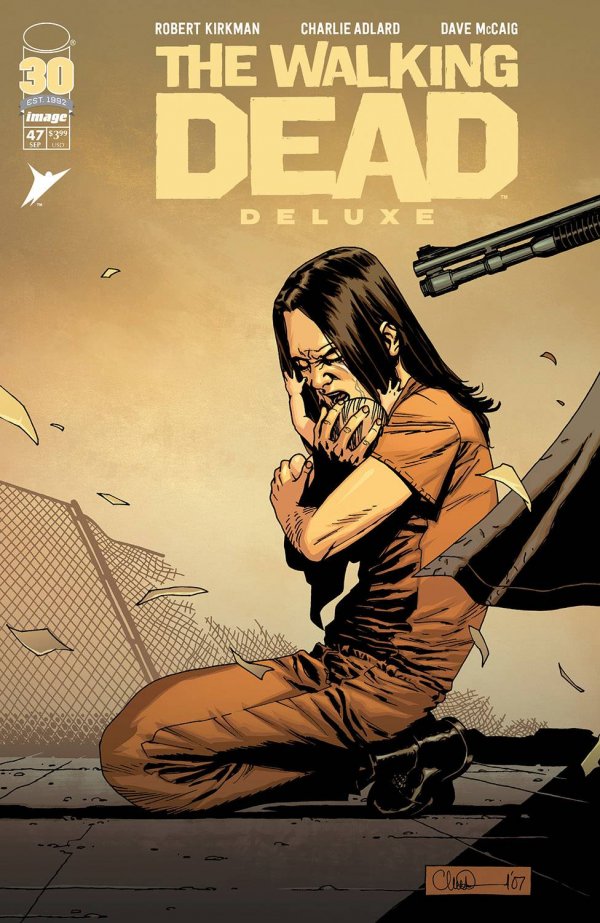 The Walking Dead Deluxe #47 Cover B Charlie Adlard Variant