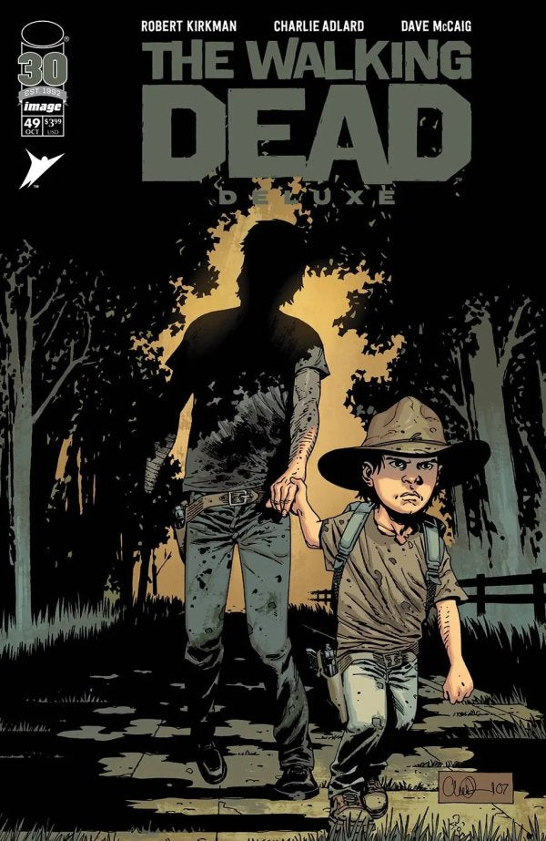 The Walking Dead Deluxe #49 Cover B Charlie Adlard Variant