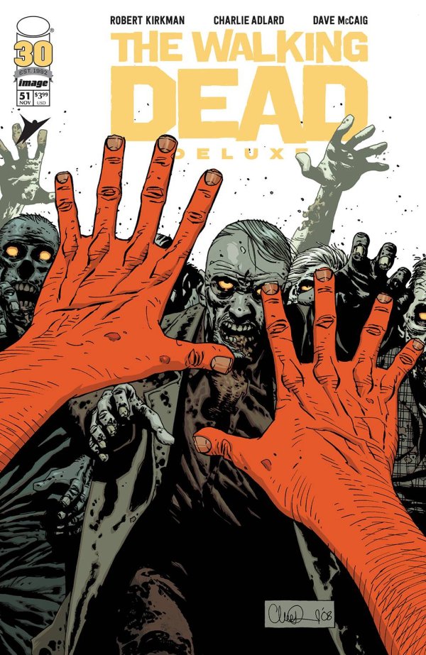 The Walking Dead Deluxe #51 Cover B Charlie Adlard Variant