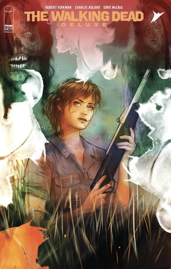 The Walking Dead Deluxe #54 Cover C Tula Lotay Connecting Variant