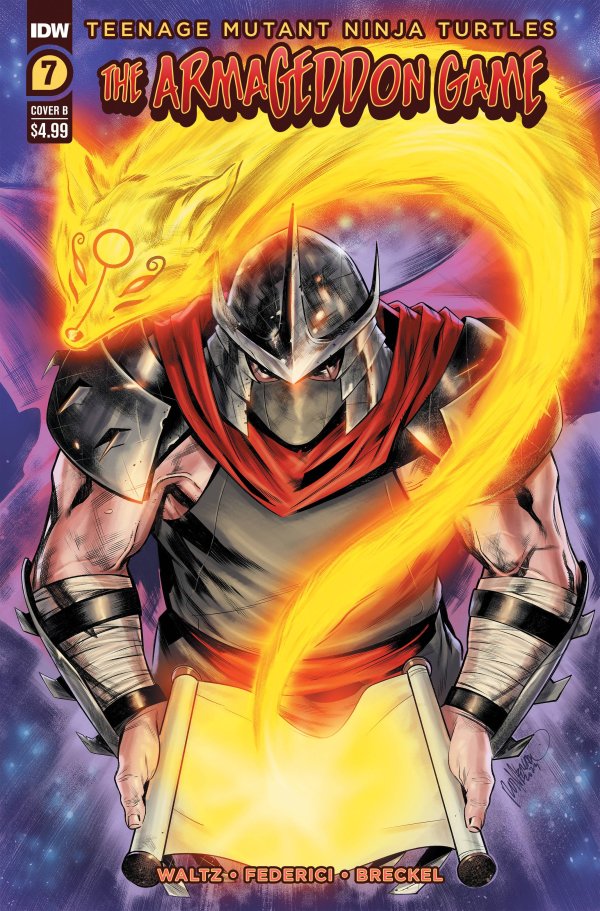Teenage Mutant Ninja Turtles: The Armageddon Game #7 Cover B Roi Mercado Variant