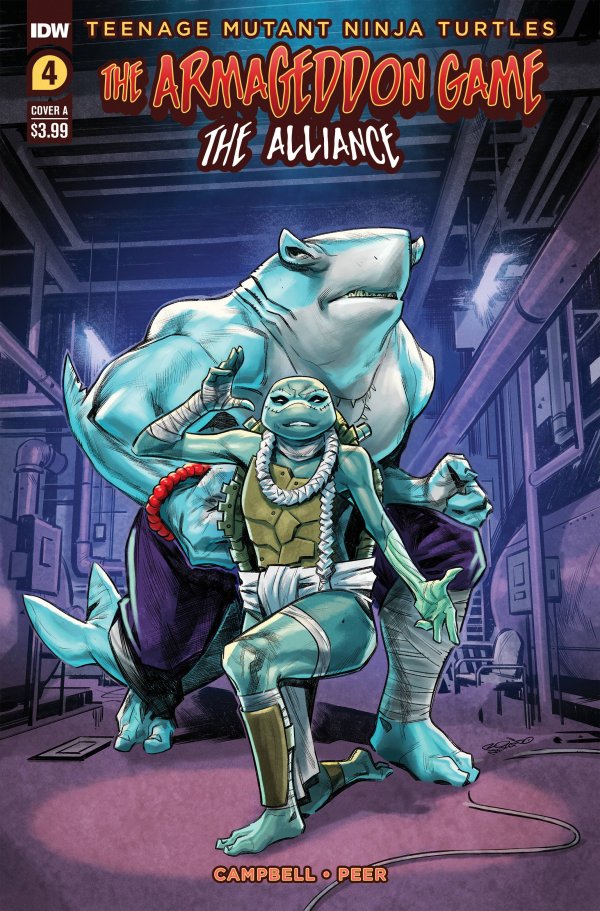 Teenage Mutant Ninja Turtles: The Armageddon Game – The Alliance #4 Cover A Mercado, Soares