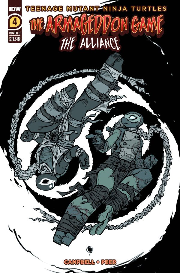 Teenage Mutant Ninja Turtles: The Armageddon Game – The Alliance #4 Cover B Sophie Campbell Variant