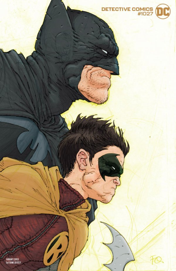 Detective Comics #1027 Cover E Frank Quitely Batman & Robin Variant