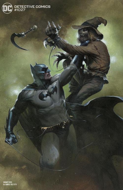 Detective Comics #1027 Cover I Gabriele Dell'Otto Batman & Scarecrow Variant